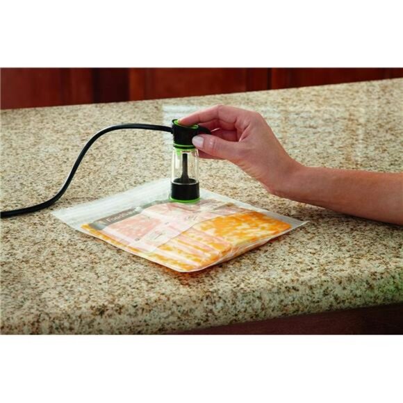 FoodSaver Vacuum Sealer Machine Bundle with Sealer Bags, Roll, Bag Storage, - Picture 4 of 5